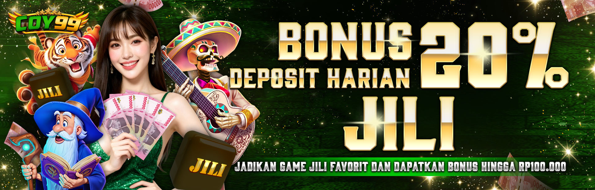 BONUS DEPOSIT HARIAN 20% JILI