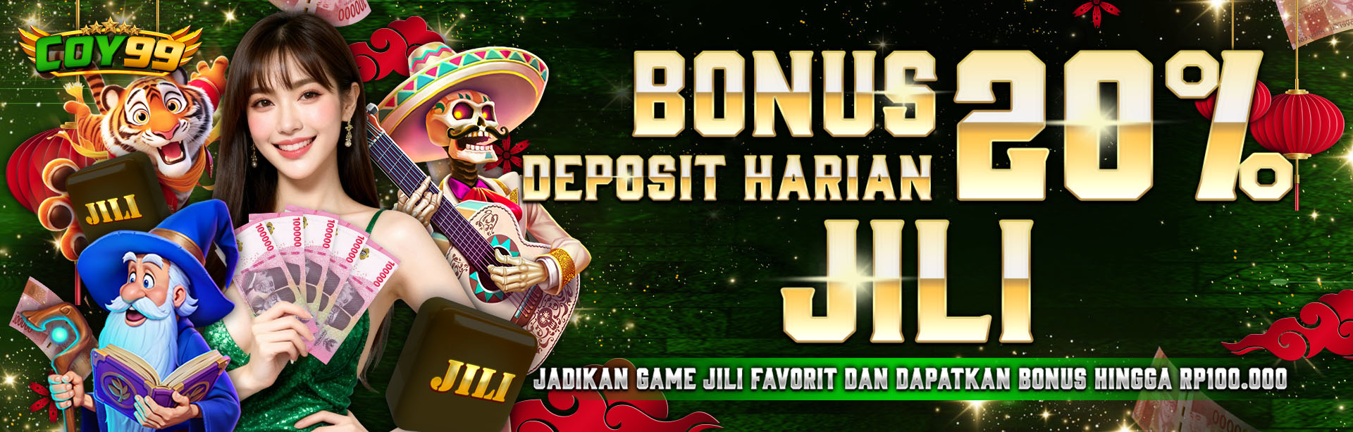 BONUS DEPOSIT HARIAN 20% JILI