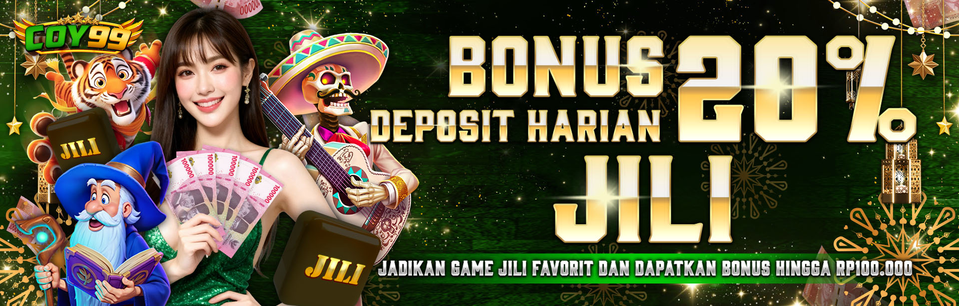 BONUS DEPOSIT HARIAN 20% JILI