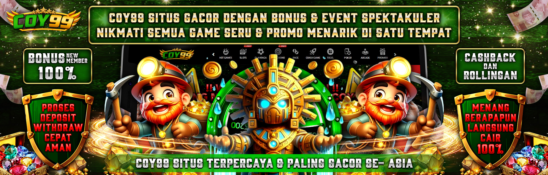 BONUS MENARIK COY99