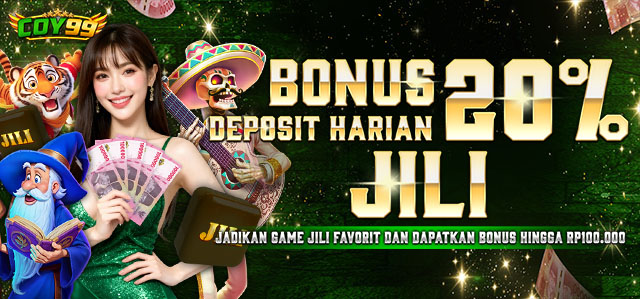 BONUS DEPOSIT HARIAN 20% JILI