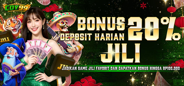 BONUS DEPOSIT HARIAN 20% JILI