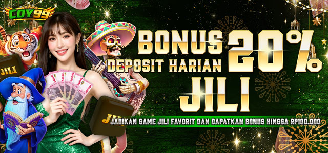 BONUS DEPOSIT HARIAN 20% JILI
