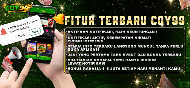  BONUS RAHASIA DARI NOTIFICATION