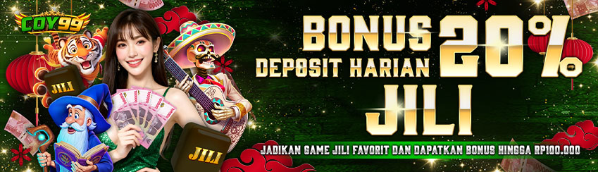 BONUS DEPOSIT HARIAN 20% JILI