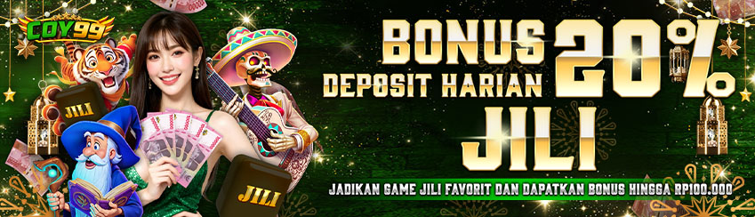 BONUS DEPOSIT HARIAN 20% JILI